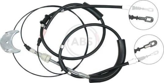 A.B.S. K17565 Tautrekk håndbremse