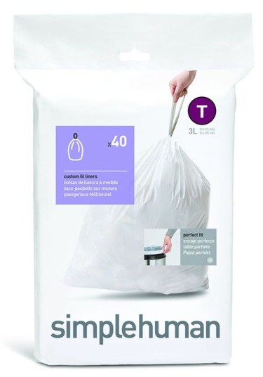 Simplehuman avfallspose T 3L