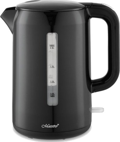 Maestro Mr 022 Vannkoker 2,2 L 2200 W Mr 022 Black Svart