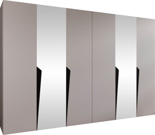 garderobeskap NO_BRAND Garderobeskap PIANO 2 300 cashmere Svart -
