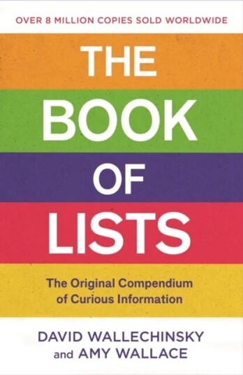 The Book Of Lists av David Wallechinsky, Amy Wallace The Book Of Lists av David Wallechinsky, Amy Wallace