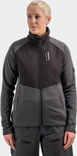 Didriksons Mistral Women's Fullzip Coal black