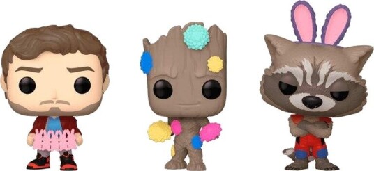 Northix Guardians of the Galaxy Carrot Pocket POP Blister 3 figurer