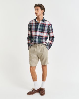 Gant Linshorts med snøring DRY SAND XXXL
