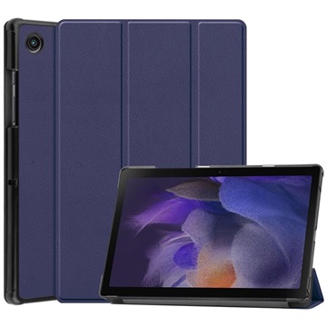 Tri Fold Series Samsung Galaxy Tab A8 10.5 (2021) Folio etui   Mørkeblå