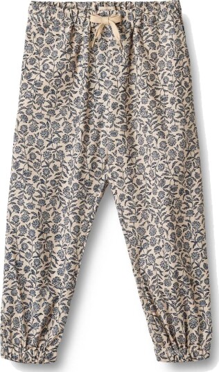 Wheat Trousers Shilla Blue Cornflowers (98 /3 år)