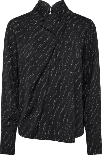 Second Female Lumen Blouse BLACK S Second Female Lumen Blouse BLACK S