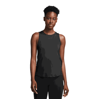 Nike One Classic Dri-FIT Tank singlet dame Svart XL