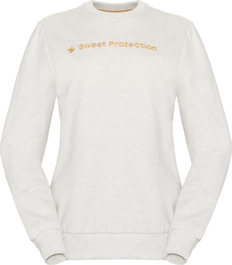 Sweet Protection Women's Logo Crew Light Grey S