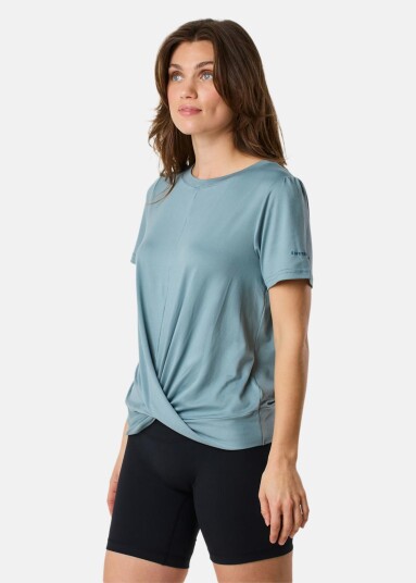 Swedemount Core Wrap Soft Tee W Swedemount Core Wrap Soft Tee W