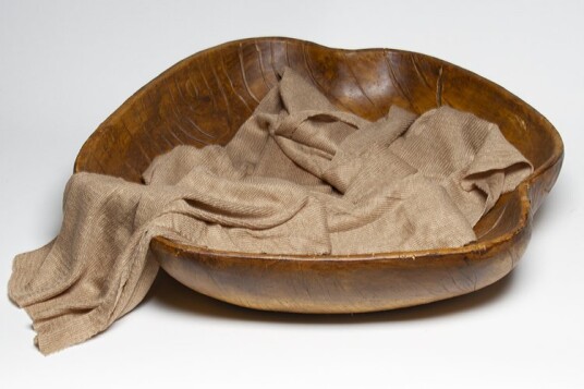 Sjal - Elastisk - 50x150 cm - Pecannøtt