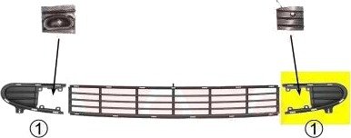 Ventilasjonsgitter VAN WEZEL 5878591
