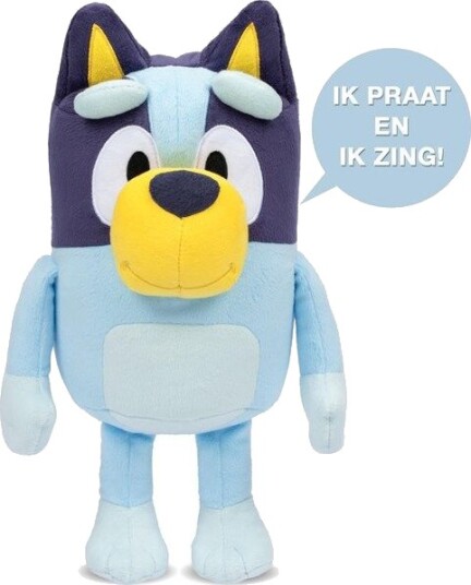 Moose Toys Bluey S11 Snakkende Kosebamse Bluey De/Fr/Nl Moose Toys Bluey S11 Snakkende Kosebamse Bluey De/Fr/Nl
