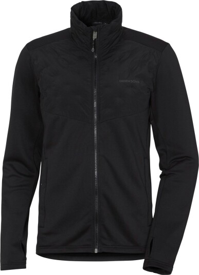 Didriksons Darius Full Zip Jakke Svart L