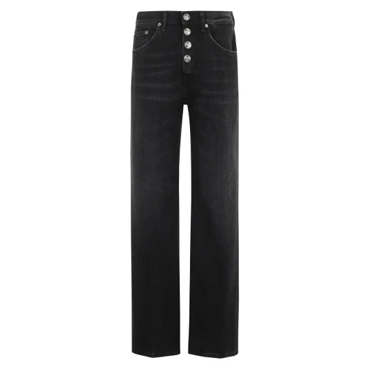 Dondup Dame Jeans Svart W28,