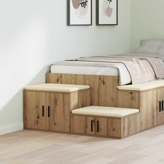 Oppbevaringsskap Artisan i Eik 118x41x40 cm Laget av tre Oppbevaringsskap Artisan i Eik 118x41x40 cm Laget av tre