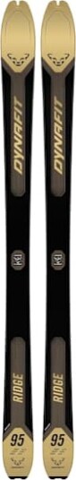Dynafit Ridge 95 Ski Black Out/gold 168cm Dynafit Ridge 95 Ski Black Out/gold 168cm