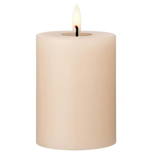 Ester & Erik Led Pillar Candle 10 cm Ice Latte