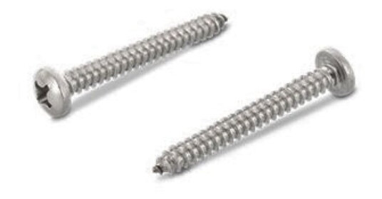 S+P Schäfer + Peters Gmbh Blikkskrue DIN 7981 A2 2,2 PH 2,2 x 25  mm  1000stk