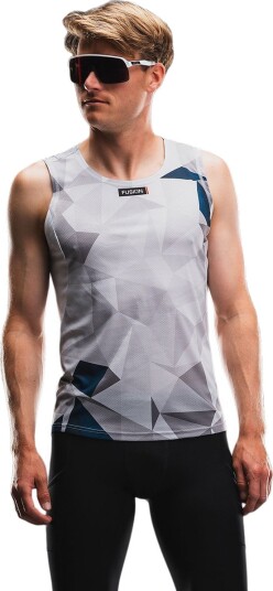 FUSION TEMPO! PRO Run Løpetopp Unisex Blå M