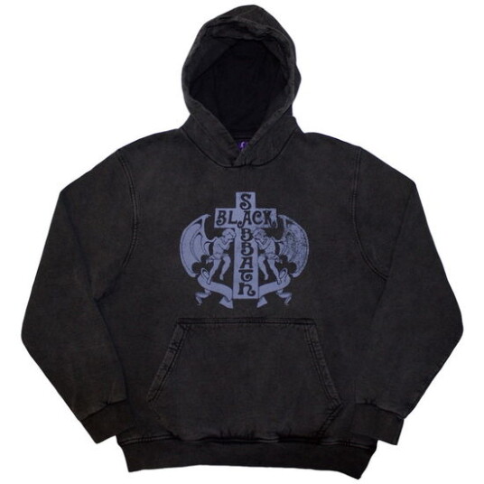 Black Sabbath Black Sabbath Unisex Stone Wash Pullover H...