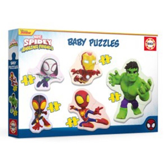 Educa Baby Puzzles Spidey & His Amazing Friends 80-19953