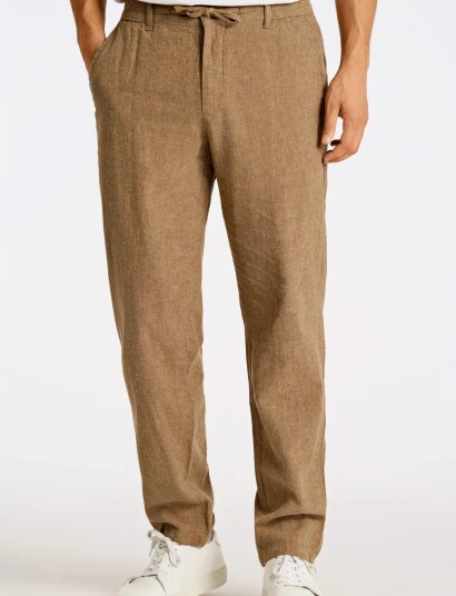 Lindbergh Linen Pants Beige S