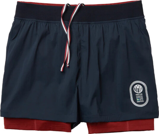 YMR Track Club Stadion 2 in 1 Shorts Blå XL