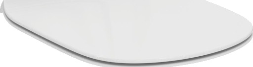 IS Tesi toalettsete med myk lukking, modell sandwich white