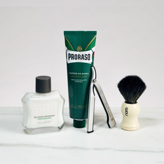 Barbershop.no Introsett til tradisjonell barbering med kniv