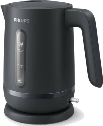 Philips 1000 series Essentials collection HD9314/90 -hurtigkoker i 1000-serien, 1,7 l, 2020 W, Svart, Plast, Vannivåindikator, Trådløs