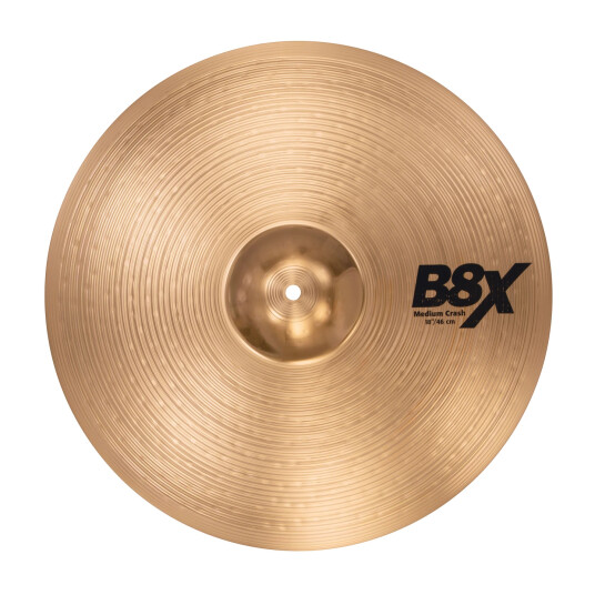Sabian B8X 18 Medium Crash Cymbal naturlig Sabian B8X 18 Medium Crash Cymbal naturlig