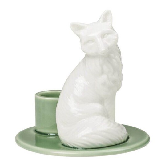 Dottir Sweet Stories Large Fox lysestake 9,5 cm Spruce Dottir Sweet Stories Large Fox lysestake 9,5 cm Spruce