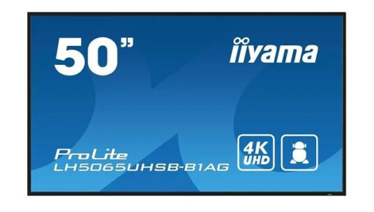 iiyama ProLite LH5065UHSB 50" 4K LCD Digital Skiltingstavle med Wi-Fi iiyama ProLite LH5065UHSB 50" 4K LCD Digital Skiltingstavle med Wi-Fi