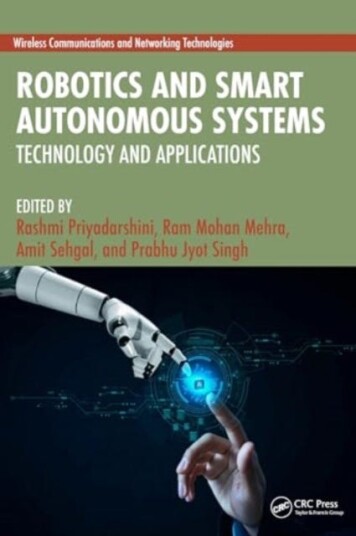 Robotics and Smart Autonomous Systems Technology and Applications