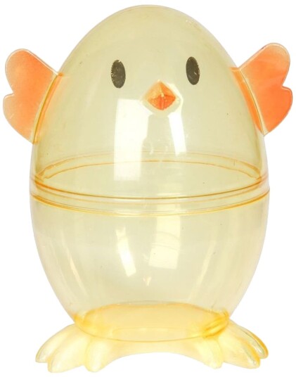 2 stk Påskeegg 9 cm Formet som Kylling