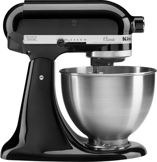 KitchenAid Classic Kjøkkenmaskin 4,3 L 275 W Onyx Black 5K45SSEOB