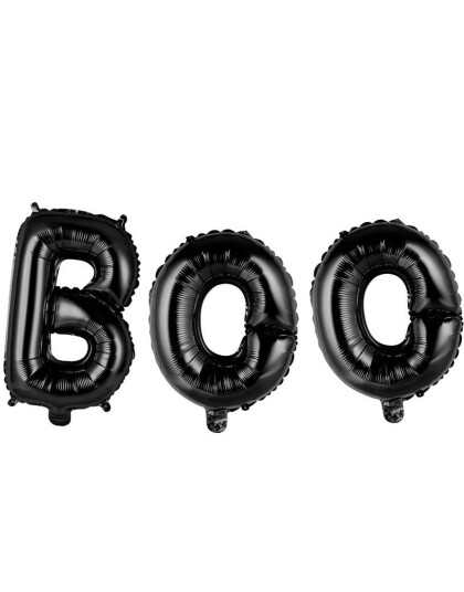 Svarte "BOO" Ballong Banner 41 cm Svarte "BOO" Ballong Banner 41 cm