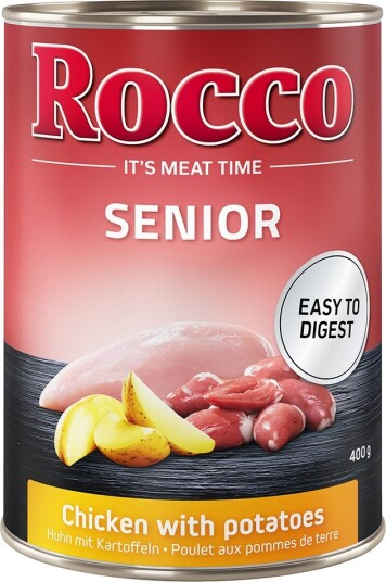 Rocco Våtfôr Senior Med Poteter Kylling 6 X 400 G