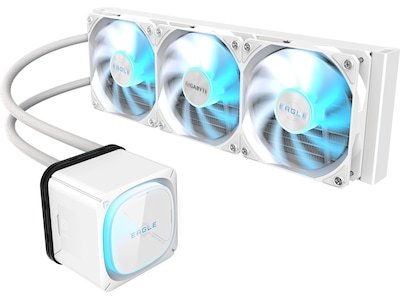 Gigabyte Eagle 360 Ice ARGB kjøler (hvit) GP-GIGABYTE EAGLE 360I Gigabyte Eagle 360 Ice ARGB kjøler (hvit) GP-GIGABYTE EAGLE 360I