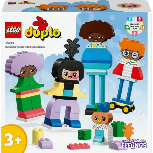 LEGO DUPLO Byggbare personer med sterke følelser 10423 LEGO DUPLO Byggbare personer med sterke følelser 10423