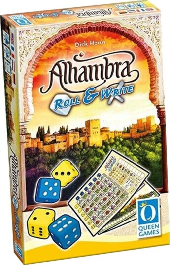 Queen Games Alhambra Roll & Write Terningspill Engelsk 8+ År