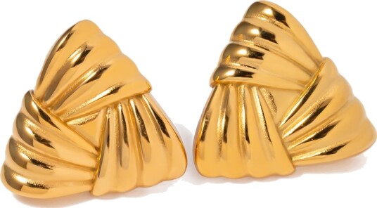 Céleste Earrings Florentine 18K Gold