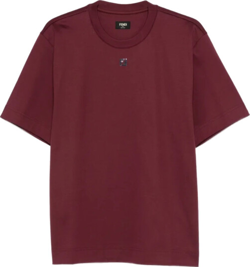 Fendi Herre Topper Rød M,