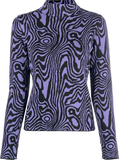 Moschino Dame Topper Blå M,