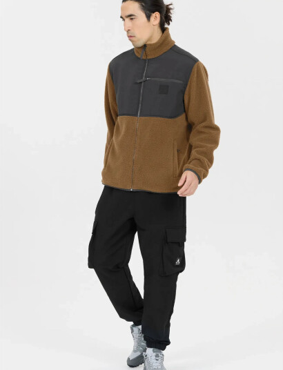 Whistler Sprocka M Teddy Fleece Jacket - Brown - XL Whistler Sprocka M Teddy Fleece Jacket - Brown - XL
