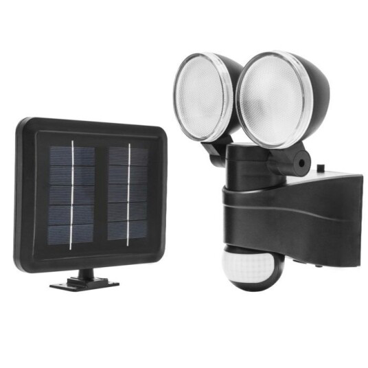 Luxorparts Solcelledrevet LED-lyskaster 500 lm