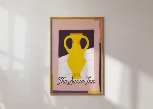 Plakat The Swan Inn Plakat The Swan Inn