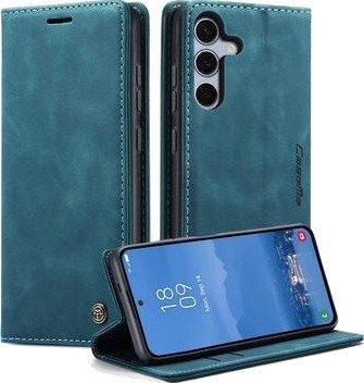 Samsung Galaxy S26 FE Caseme 013 Series Lommebok-deksel - Blå