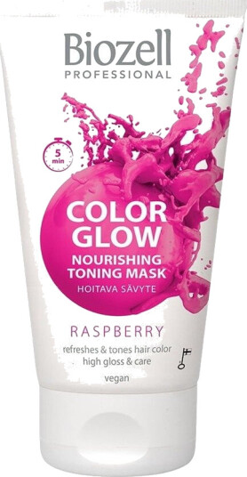 Biozell Color Glow Nourishing Toning Mask Raspberry 150ml Biozell Color Glow Nourishing Toning Mask Raspberry 150ml